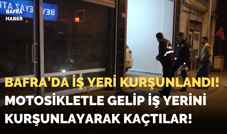 İş yerini kurşunlayan 2 kişi gözaltına alındı