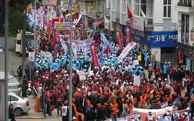 Samsun’da 1 Mayıs kutlamaları

