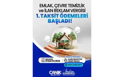 Canik’te vergi ödemeleri başladı
