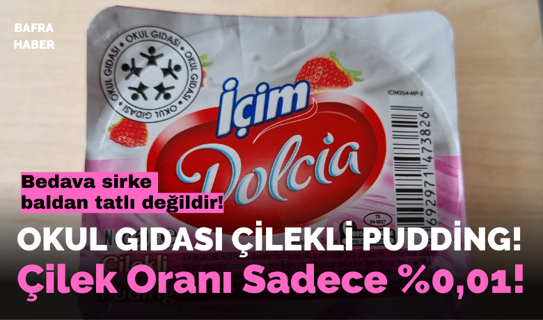 Okullarda Ücretsiz Dağıtılan Çilekli Puding: 'Hediye' Mi, Sağlık Riski Mi?  