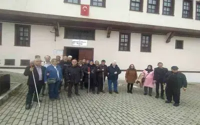Görme engellilerden kültür gezisi
