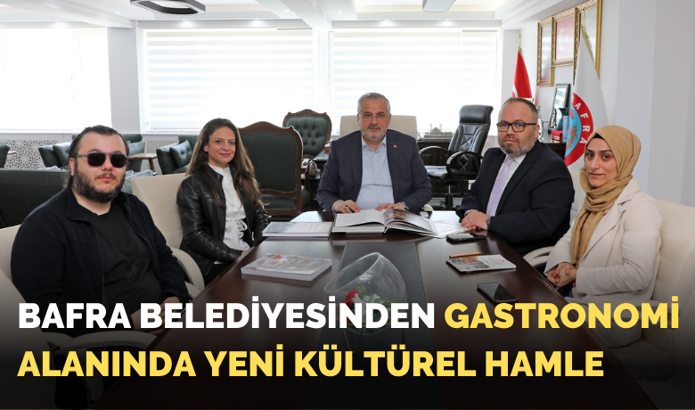 Bafra Belediyesi’nden GastronomiAlanında Yeni Kültürel Hamle - Bafra Belediyesi, ilçenin tarihi ve kültürel birikimini geleceğe taşımak adına yürüttüğü çalışmalara bir yenisini ekliyor. Daha önce bilimsel içerikli Uluslararası Bafra Sempozyumu’nu düzenleyen ve 4 ciltlik bildiriler kitabını literatüre kazandıran belediye, şimdi de Bafra'nın zengin mutfak kültürünü akademik zeminde kayıt altına alacak bir projeye start verdi.