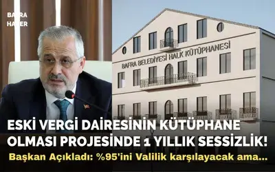 Eski Vergi Dairesinin Kütüphane Olması Projesinde 1 Yıllık Sessizlik!