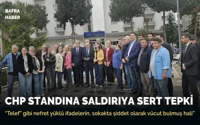 Bafra’da Demokrasiye Yumruk: Chp Standına Saldırıya Sert Tepki