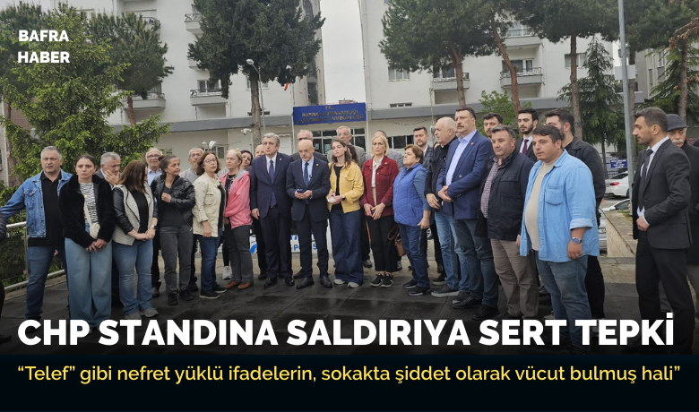 Bafra’da Demokrasiye Yumruk: ChpStandına Saldırıya Sert Tepki - Cumhuriyet Halk Partisi Samsun İl Örgütü, Bafra’da CHP’lilere yönelik gerçekleştirilen fiziki saldırının ardından sert bir basın açıklaması yaptı. 