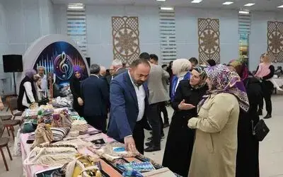 Kadınlar festivalde emeklerini sergiledi
