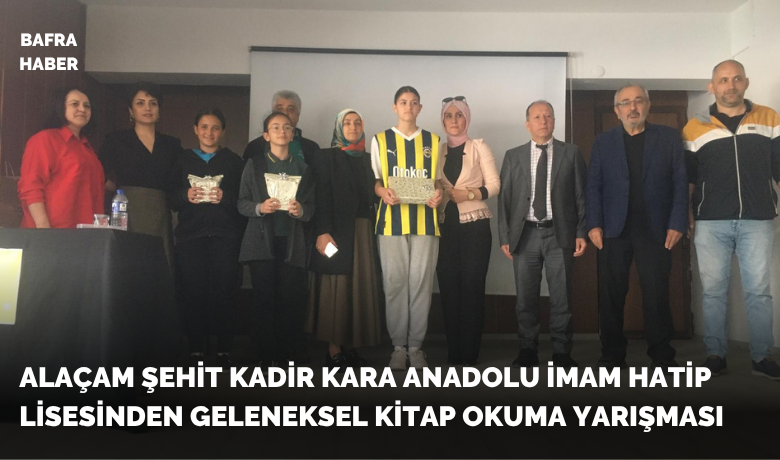 Şehit Kadir Kara Anadolu İmam Hatip Lisesi'nden Geleneksel Kitap Okuma Yarışması