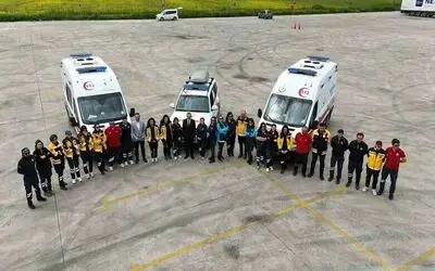 Ambulansların yeni kahramanları: 16 kadın sürücü
