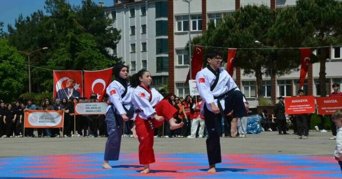 Bafra’da 19 Mayıs coşkusu