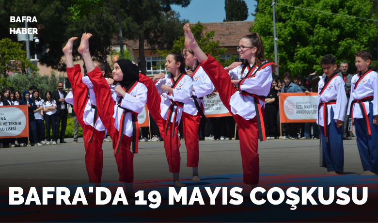 Bafra’da 19 Mayıs coşkusu