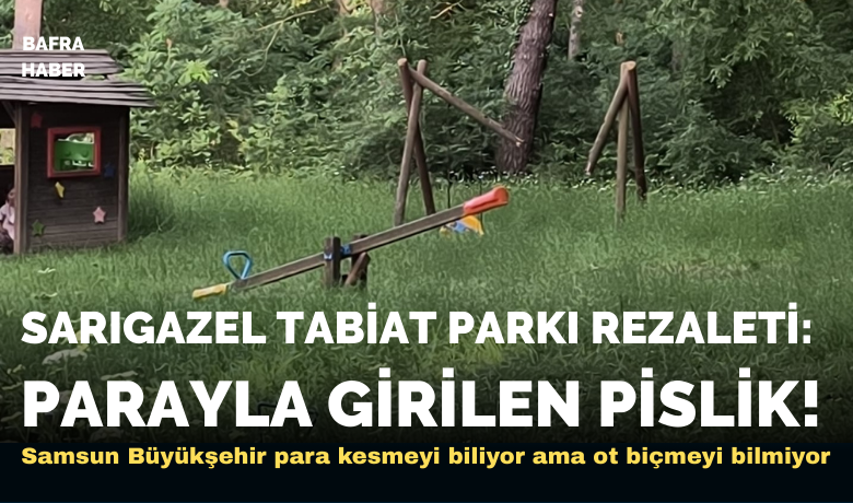 Sarıgazel Tabiat ParkıRezaleti: Parayla Girilen Pislik!