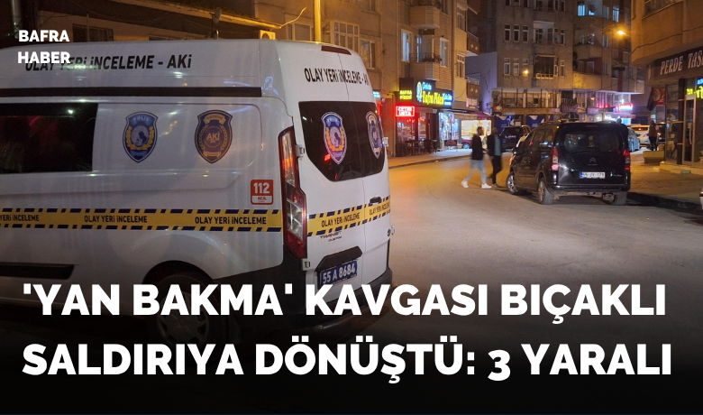 Cumhuriyet Caddesi'nde Bıçaklı Saldırı: 3 Kişi Yaralandı