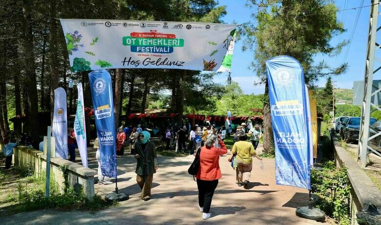 Ot Yemekleri Festivali Bafra'da başladı