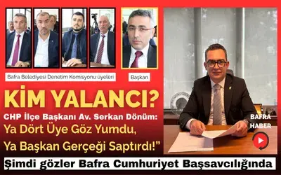 Denetim Komisyonu Raporunu Yargıya Taşıyan Chp Bafra İlçe Başkanı Av. Serkan Dönüm’den Basın Açıklaması