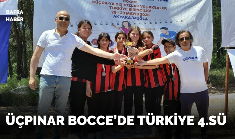 Üçpınar Bocce’de Türkiye 4.sü