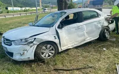 Samsun’da tır ile otomobil çarpıştı: 1 yaralı
