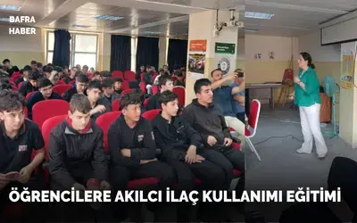 Öğrencilere Akılcı İlaç Kullanımı Eğitimi