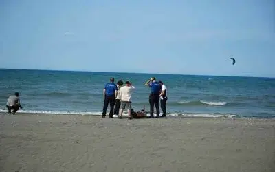 Şimşek İHA Samsun’da sahile vurdu
