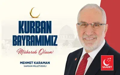 Mehmet Karaman’dan Kurban Bayramı Mesajı