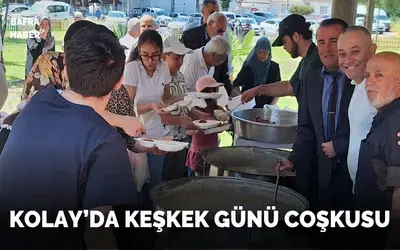 Kolay Mahallesi'nde Keşkek Günü Coşkusu