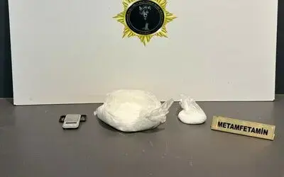 Samsun’da 600 gram metamfetamin ele geçirildi: 1 gözaltı
