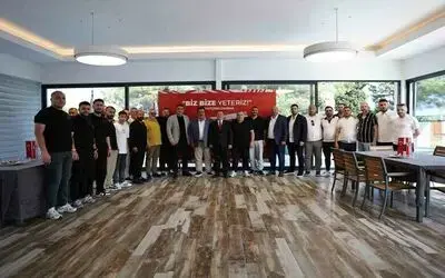 Samsunspor bayramlaştı
