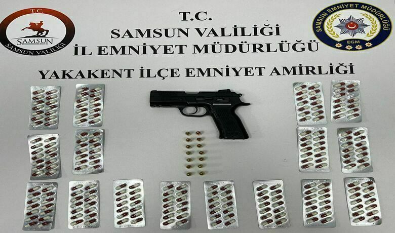 Yakakent'te Uyuşturucu Ve Ruhsatsız Silah Ele Geçirildi