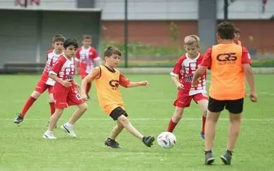 Minik yıldızlar Samsunspor için sahada
