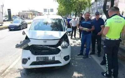 Samsun’da 4 araçlı zincirleme trafik kazası: 2 yaralı
