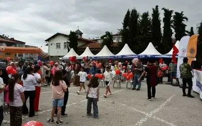 Vezirköprü’de çocuklar şenlikte buluştu
