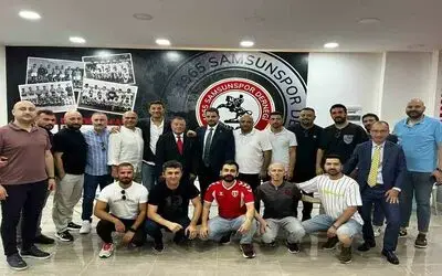 Samsunspor Kulübü Yönetimi, temaslarına başladı
