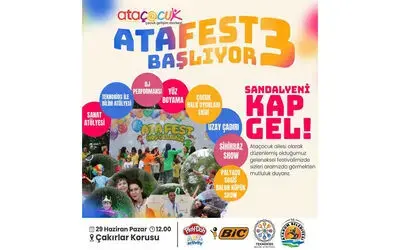 Atakum’da çocuklara doğayla iç içe festival: Atafest başlıyor
