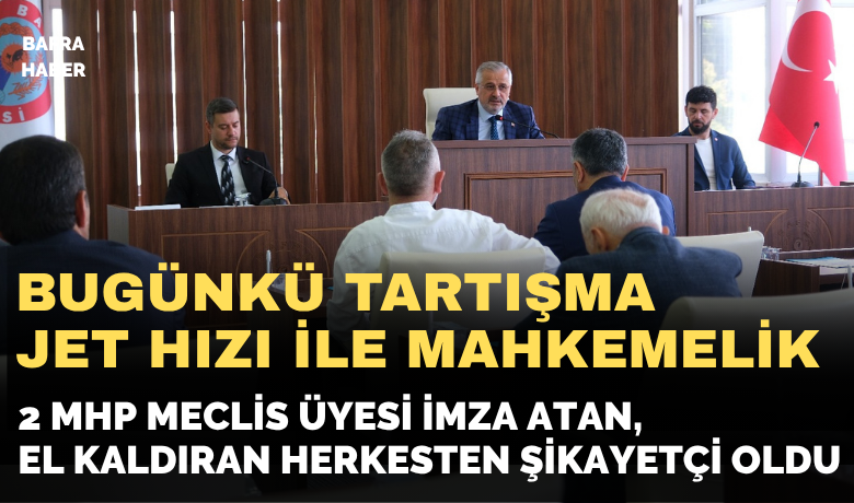 Mhp'li Hamdi Kozil Ve Kadir Yıldırım'dan Jet Hızında Suç Duyurusu