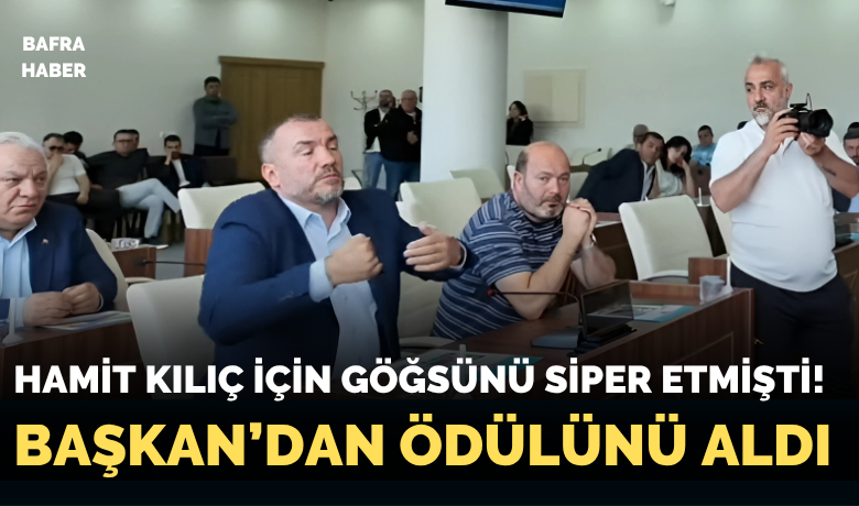 Hamit Kılıç İçin Göğsünü Siper Etmişti, Başkan’dan Ödülünü Aldı..