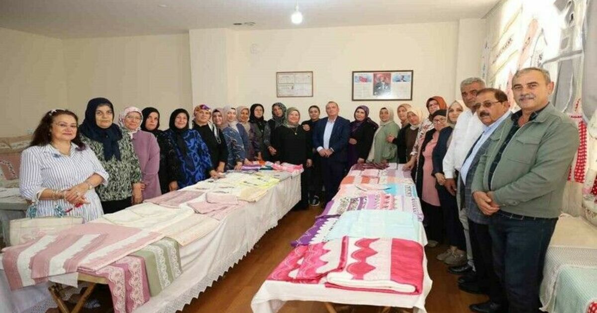 El emeği ürünler bu sergide