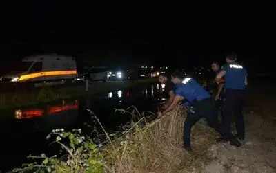 Samsun Bafra’da sulama kanalına düşen genç hayatını kaybetti