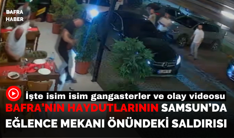 Samsun’da silahlı çatışma kamerada: 2 kişiyaralandı, 4 şüpheli adliyeye sevk edildi