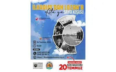 İlkadım’dan Lozan’a Ata’ya saygı koşusu
