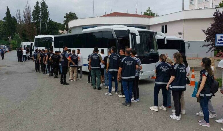 Samsun merkezli yasa dışı bahis operasyonunda 19 kişi tutuklandı
