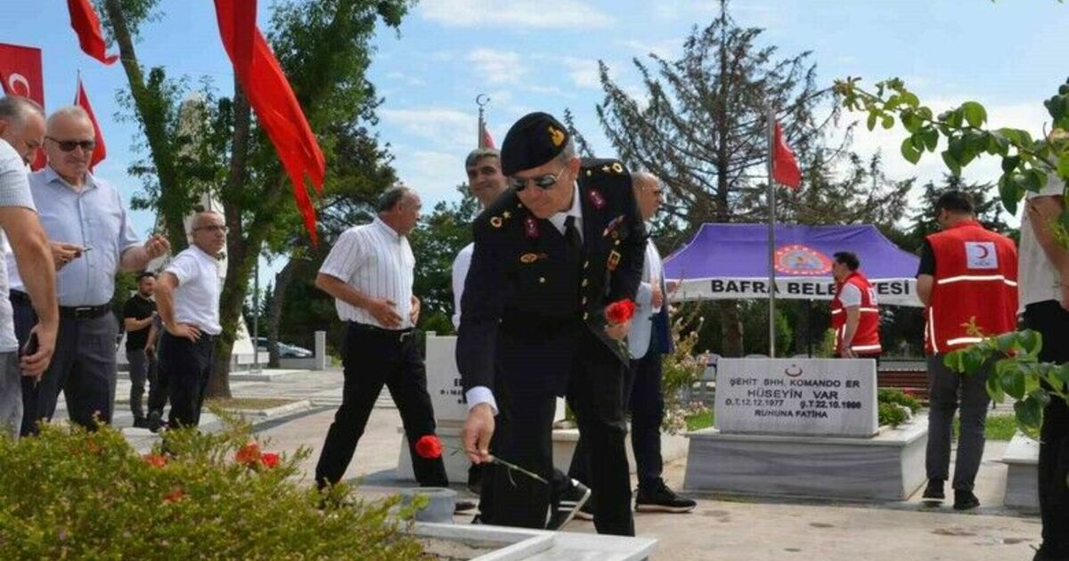 Bafra’da 15 Temmuz şehitleri dualarla anıldı