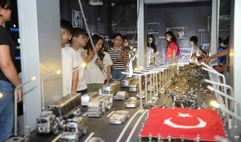 Canik’te 15 Temmuz Müzesi’ne ziyaretçi akını
