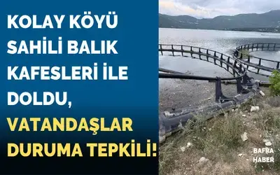 Kolay Köyü Sahiline Yakışmayan Görüntüler!