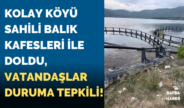 Kolay Köyü Sahiline Yakışmayan Görüntüler!