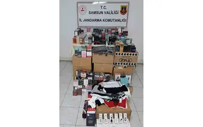 Samsun’da 1 milyon 255 bin liralık kaçak ürün ele geçirildi
