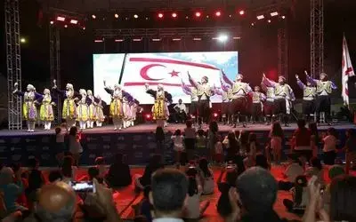 Samsun’da ’Uluslararası Halk Oyunları Festivali’ coşkusu
