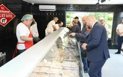 Atakum’a yeni halk et satış noktası
