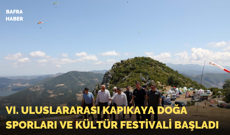 6. Uluslararası Kapıkaya Doğa Sporları Ve Kültür Festivali Başladı