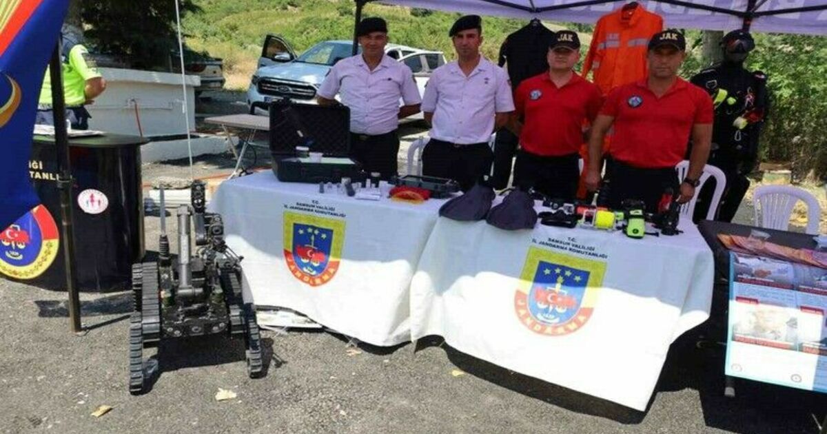 KapıkayaFest’te jandarma standına yoğun ilgi
