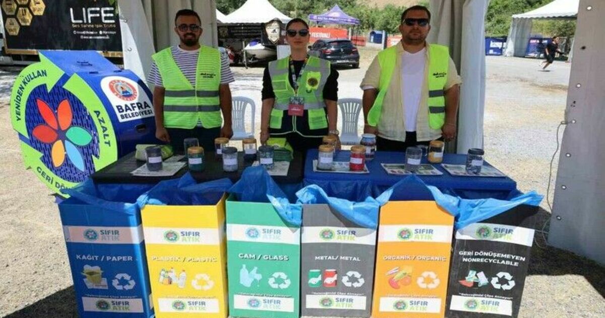 KapıkayaFest’te 4 günde 7 ton atık toplandı
