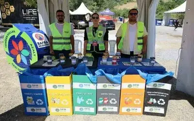 KapıkayaFest’te 4 günde 7 ton atık toplandı

